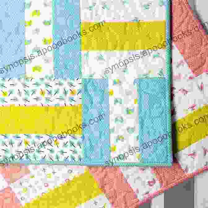 A Baby Quilt Made With Yellow And Orange Fabrics Quick Easy Baby Quilts: Trendy Or Traditional