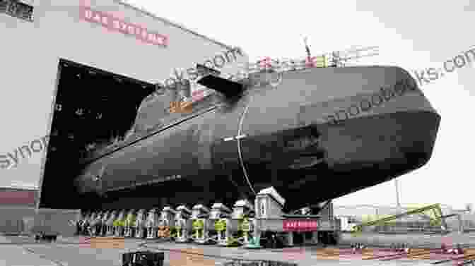 A British Nuclear Submarine Slicing Through The Water British Submarines In The Cold War Era