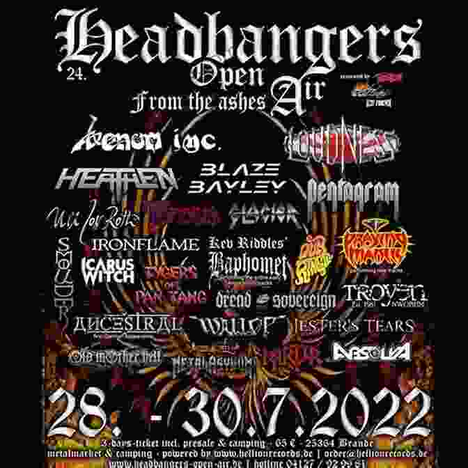 A Group Of Headbangers At A Metal Festival The Headbanger: Issue #2 Troy Nelson