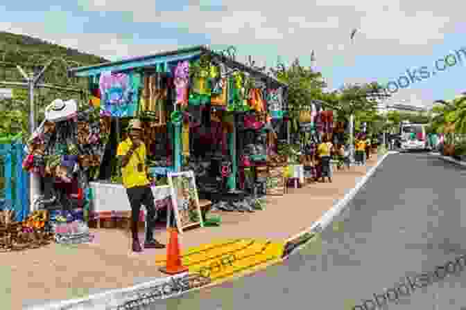 A Group Of People Enjoying A Traditional Caribbean Meal In A Lively Street Market The Trip Of A Lifetime (Caribbean 5)