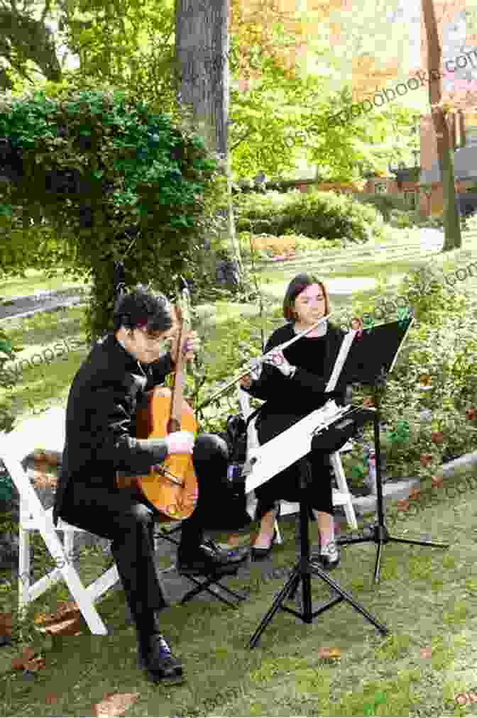 A Photo Of A Flute And Guitar Duo Performing Classical Music. 20 Beautiful Classical Pieces For Flute And Guitar