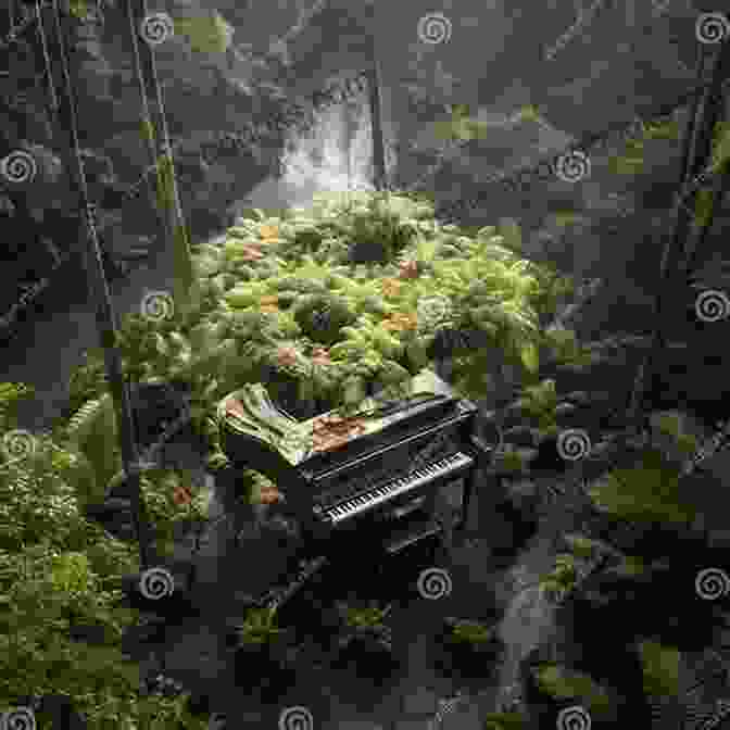 A Piano Surrounded By Lush Greenery, Representing The Growth And Beauty Of Musical Education At Piano Music Tree Warner Brothers The Music Tree: Student S Part 4: A Plan For Musical Growth At The Piano (Music Tree (Warner Brothers))