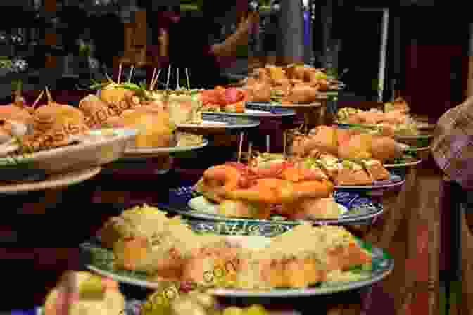 A Spread Of Colorful And Delectable Pintxos, A Basque Culinary Delight Bilbao Basque City In The North Of Spain: Photo Gallery (Spain 2003 3)