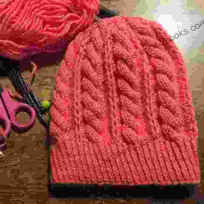 A Vibrant And Cozy Beanie With A Unique Cable Knit Pattern The Art Of Knitting Hats: 30 Easy To Follow Patterns To Create Your Own Colorwork Masterpieces