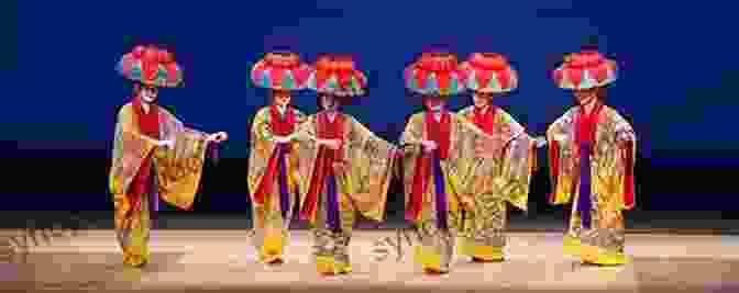 A Vibrant Image Of Traditional Okinawan Musicians Performing On Stage Nenes Koza Dabasa: Okinawa In The World Music Market (33 1/3 Japan)