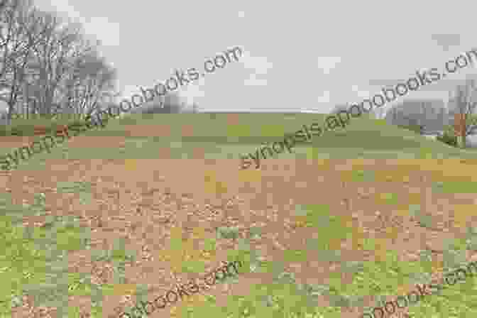 An Aerial View Of A Woodland Period Mound, Surrounded By Forest. Native Americans Of East Central Indiana (American Heritage)