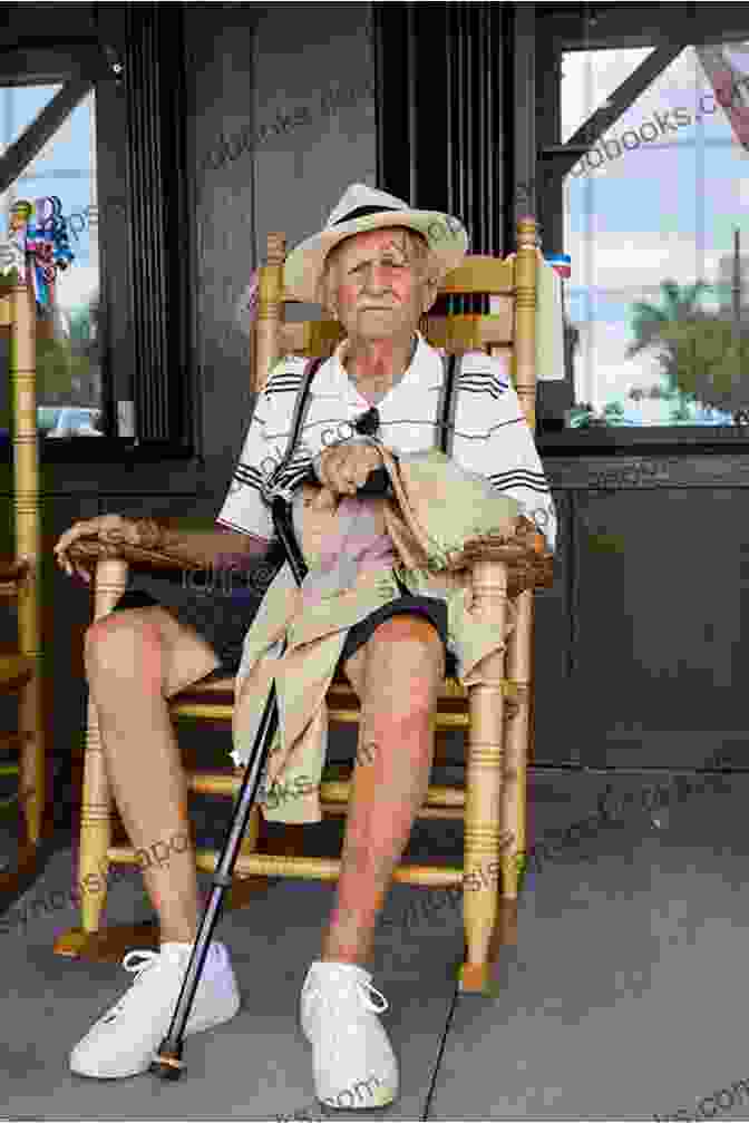 An Elderly Person Sits In A Rocking Chair, Surrounded By Children A Registry Of My Passage Upon The Earth: Stories