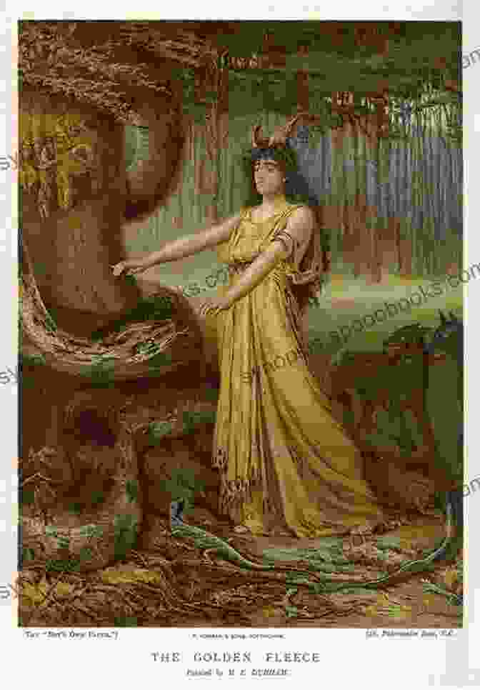 An Illustration Depicting The Sorceress Medea. Delphi Complete Works Of Apollonius Of Rhodes (Illustrated) (Delphi Ancient Classics 40)