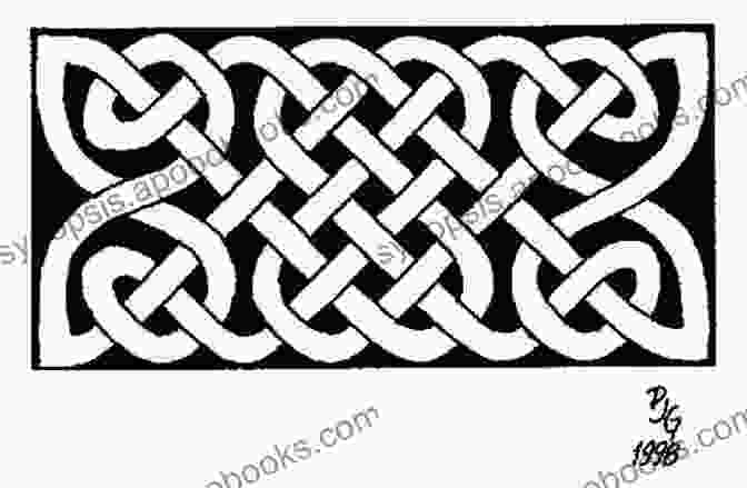 An Intricate Celtic Knotwork Design, Showcasing The Complex Interlacing Of Lines And Shapes That Characterize This Ancient Art Form. Celtic Charted Designs (Dover Embroidery Needlepoint)