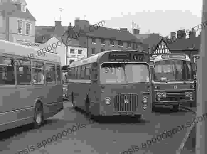 Black And White Photo Of An Old Bus Driving Down A Street In Milton Keynes Milton Keynes Buses Norman Friedman