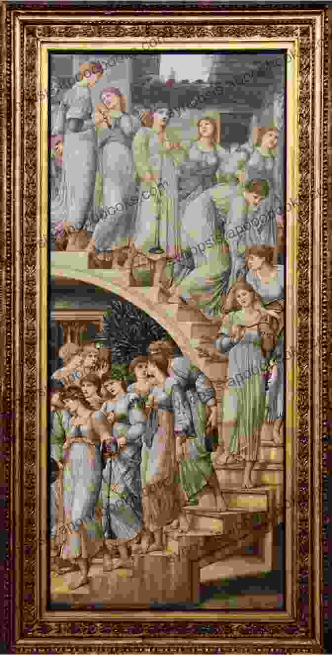 Burne Jones's The Golden Stairs, A Captivating Depiction Of A Group Of Women Ascending A Celestial Staircase The Pre Raphaelites: From Rossetti To Ruskin