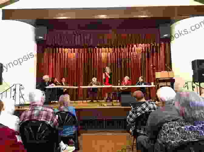 Candidate Speaking At A Town Hall Meeting In Rural Iowa, Listening Intently To Voter Concerns THE CONTENDERS: 2024 US Presidential Campaign Images Taken In Iowa