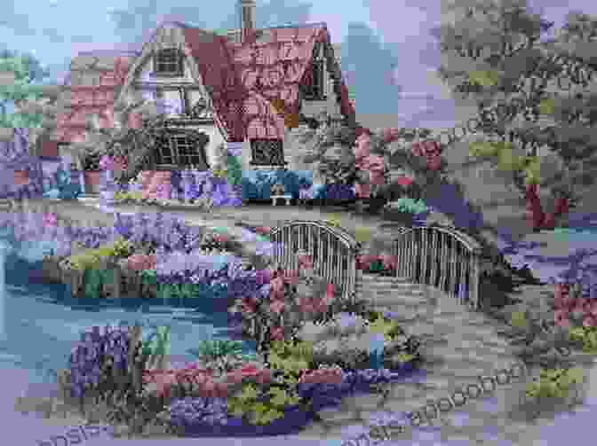 Charming Cross Stitch Pattern Of A Cozy Cottage Surrounded By Lush Greenery Forever And Always Craftdrawer Craft Patterns