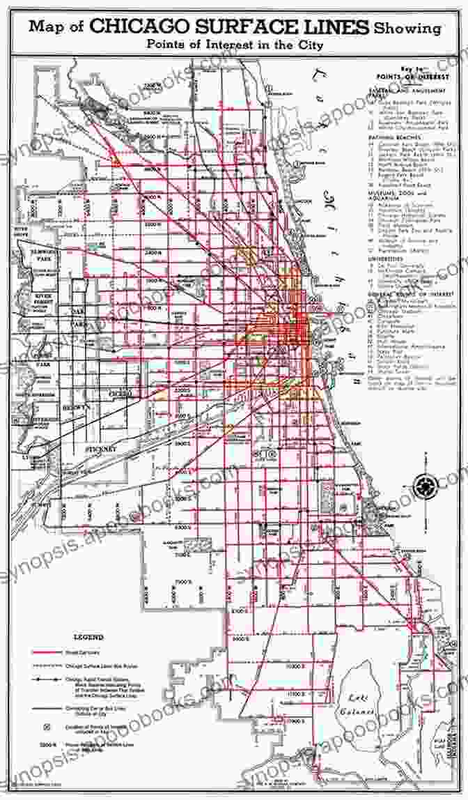 Chicago Street Car Lines 1916 With Maps Book Cover CHICAGO STREET CAR LINES: 1916 WITH MAPS