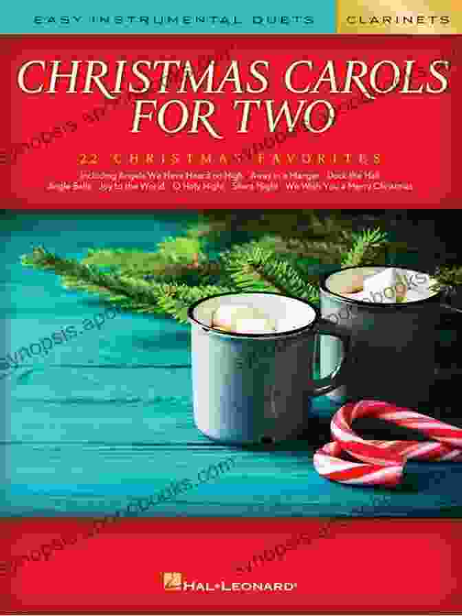 Christmas Carols For Two Clarinets Book Cover Christmas Carols For Two Clarinets Easy Instrumental Duets