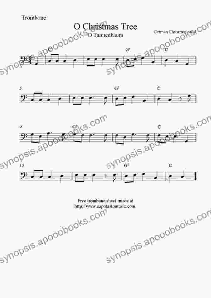 Christmas Carols For Two Trombones Sheet Music Christmas Carols For Two Trombones Easy Instrumental Duets