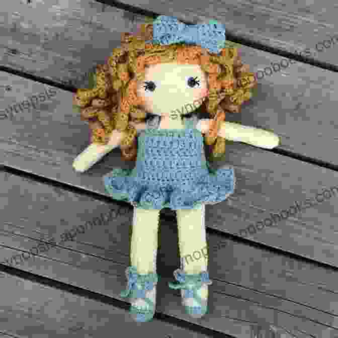 Close Up Of Crocheted Doll's Face With Intricate Details, Showcasing The Beginner Friendly Nature Of The Book's Patterns Lovely Dolls Crochet Tutorials: Crochet Cute Dolls For Babies: Doll Crochet