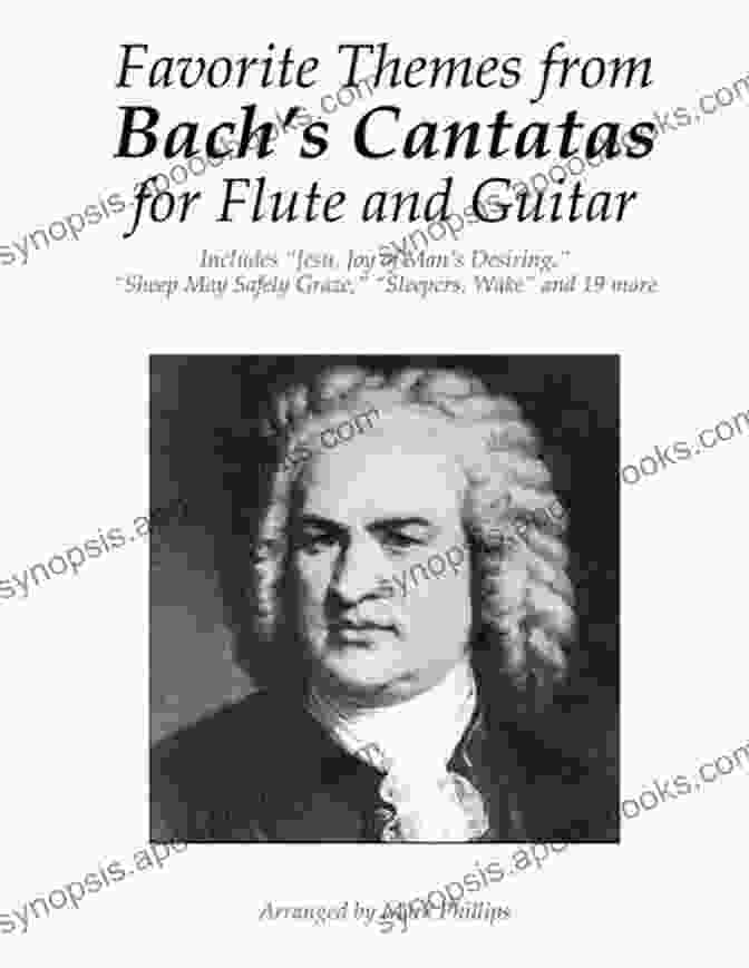 Favorite Themes From Bach Cantatas For Flute And Guitar Book Cover Favorite Themes From Bach S Cantatas For Flute And Guitar