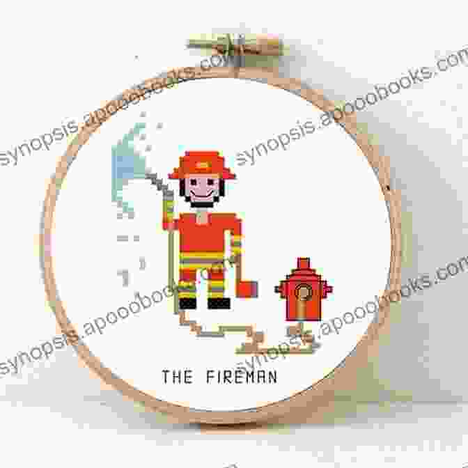 Fireman Cross Stitch Pattern By Claudia Cornett Fireman Cross Stitch Pattern Claudia E Cornett