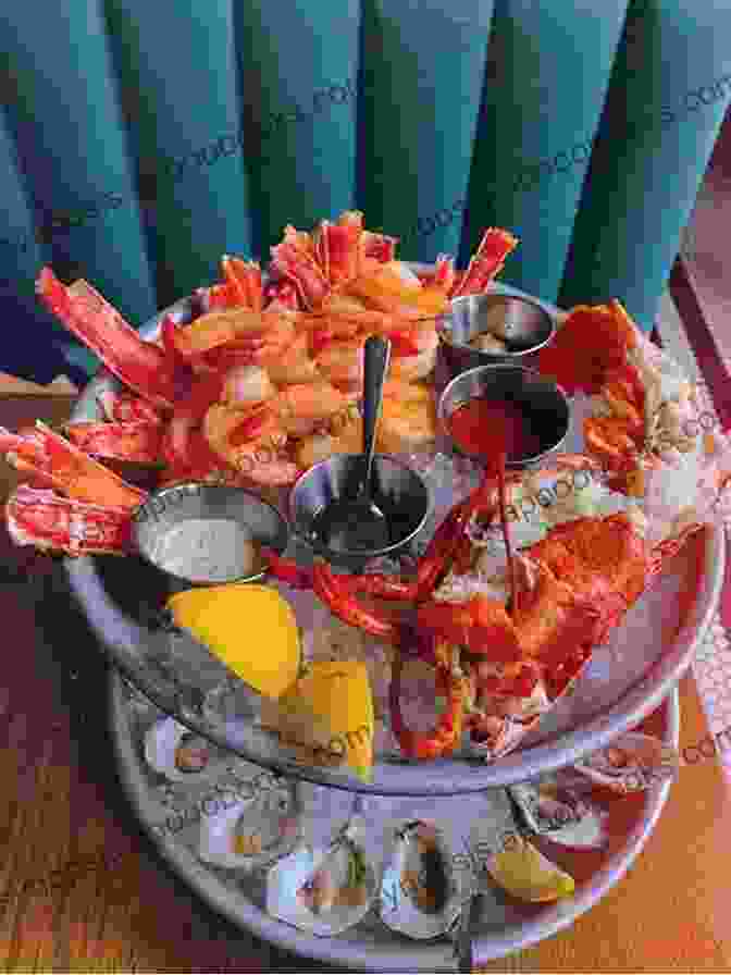 Florida Seafood Platter With Shrimp, Oysters, And Crab Legs Two Egg Florida Dale Cox