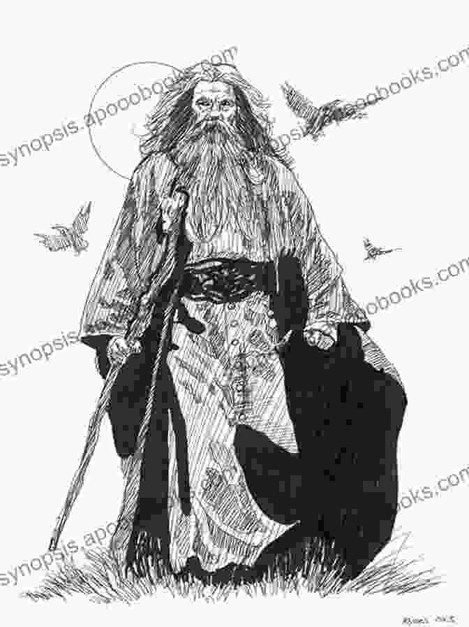 Illustration Of Merlin In 'The Forgotten Troy Romance' The Laud Troy Book: The Forgotten Troy Romance (The Troy Myth In Medieval Britain 3)