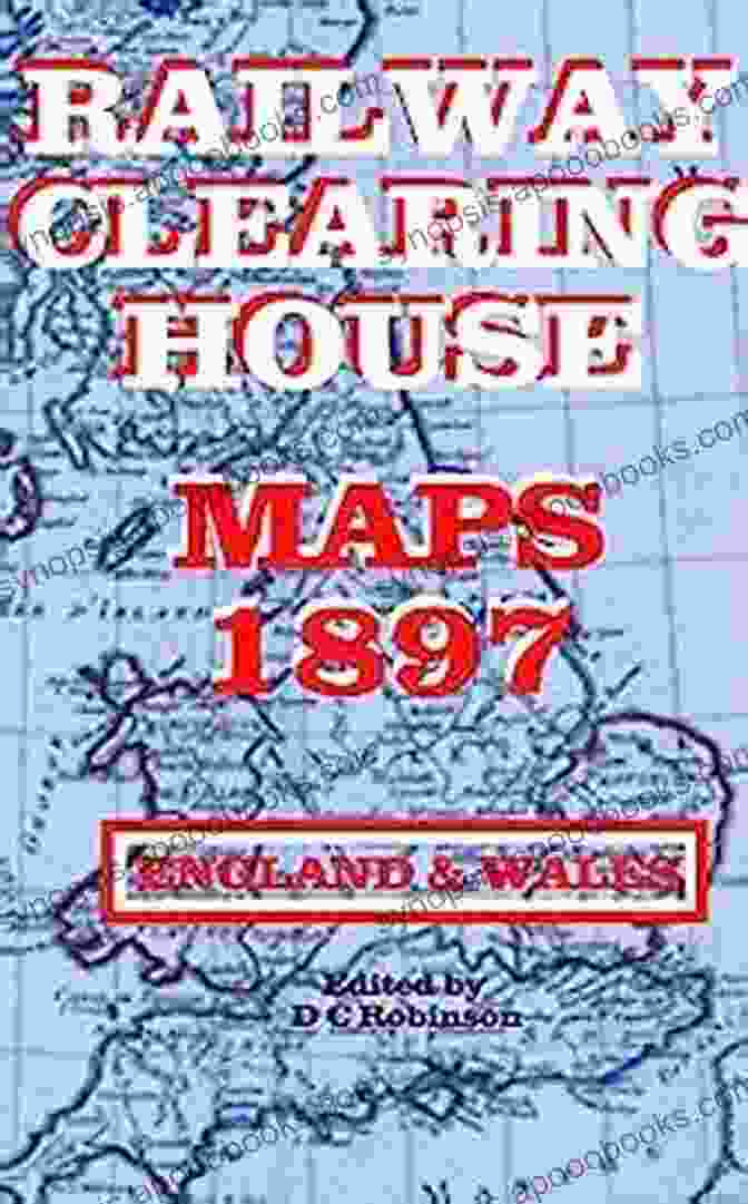 Intricate Railway Clearing House Map Of England And Wales, 1897 RAILWAY CLEARING HOUSE MAPS 1897: ENGLAND AND WALES