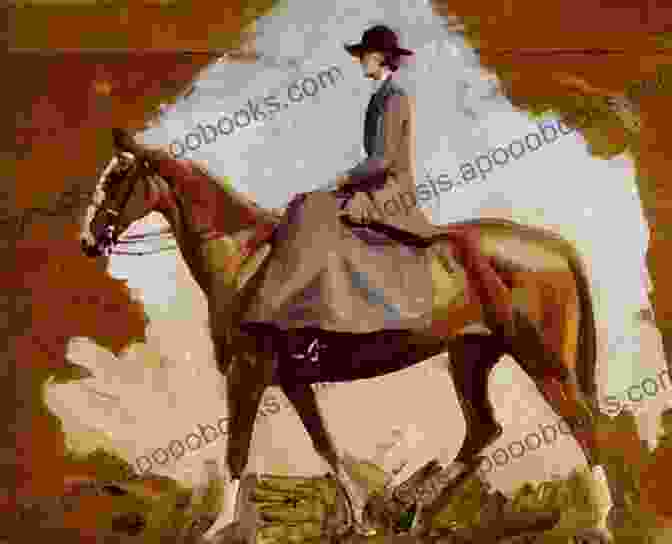 Lady Rohese And Sir Landry On Horseback, Riding Into The Horizon, Their Love Enduring Amidst The Trials Of Life The Lady S Mine Francine Rivers