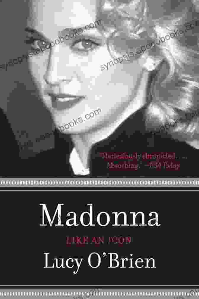 Madonna Like An Icon Updated Edition Book Cover Featuring A Close Up Portrait Of Madonna With Bold Typography Madonna: Like An Icon Updated Edition