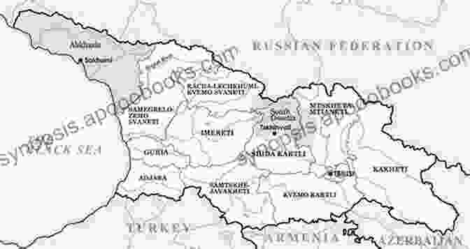 Map Of Georgia, Illustrating The Breakaway Regions Of Abkhazia And South Ossetia. Tovuz To Karabakh : A Comprehensive Analysis Of War In South Caucasus