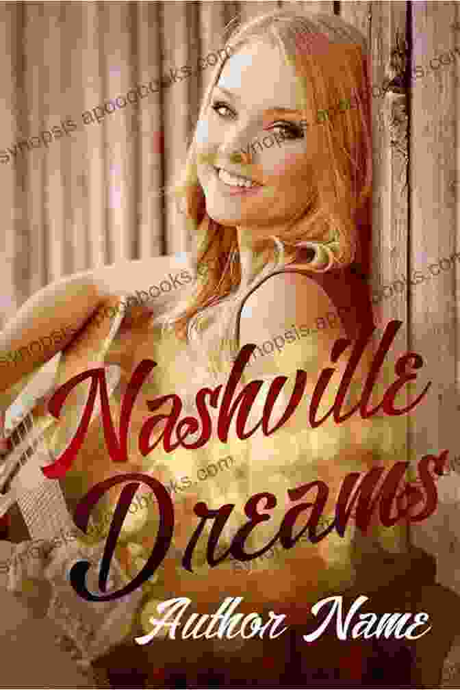 Nashville Dreams Book Cover Featuring A Woman Playing Guitar On A Stage In Nashville Nashville Dreams Pamela M Kelley