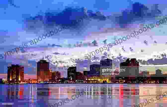 New Orleans Skyline At Sunset, With The Mississippi River In The Foreground Bike Tourist New Orleans: Riding Bicycles In New Orleans