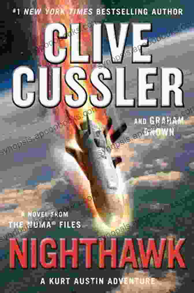 Nighthawk Book Cover With Dirk Pitt Standing On The Deck Of A Ship, Looking Out To Sea Nighthawk (NUMA Files 14) Clive Cussler