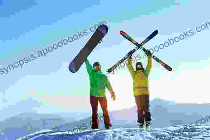 People Skiing And Snowboarding On A Snow Covered Slope Snow Removal: Wintering In The Alps Of Japan (Chronicles Of Travel 1)