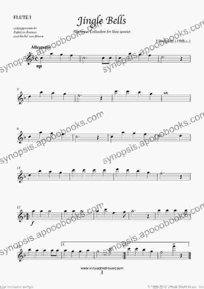 Sheet Music Cover Of Favorite Christmas Carols For Flute And Classical Guitar Favorite Christmas Carols For Flute And Classical Guitar: 16 Carols Arranged For Flute And Guitar In Standard Notation And Tablature