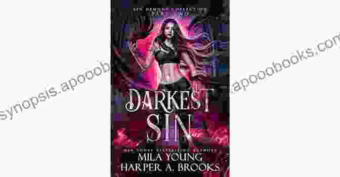 The Darkest Sin Book Cover, Featuring A Shadowy Figure Standing In The Darkness The Darkest Sin (Cesare Aldo 2)