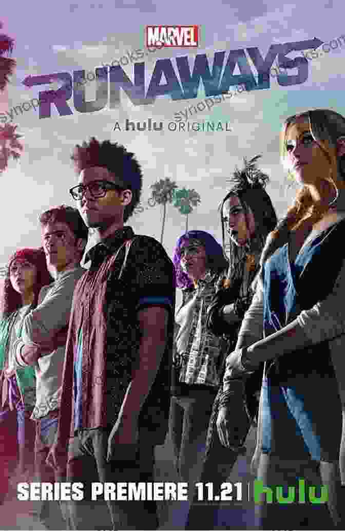 The Four Main Characters Of Runaways 2024 Standing Together, Looking Up At The Sky With Hope In Their Eyes Runaways (2024) #37 Rainbow Rowell