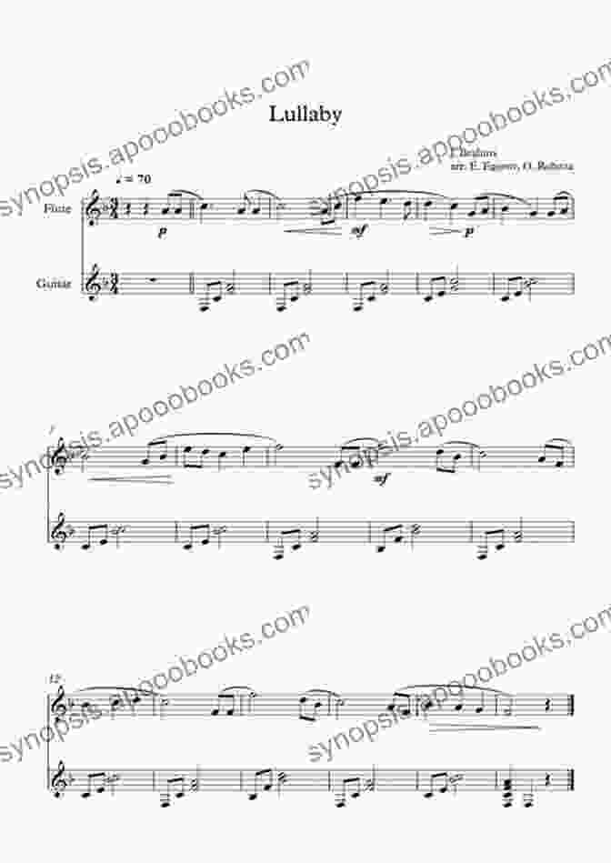 The Music Of Johannes Brahms For Flute And Guitar Book Cover The Music Of Johannes Brahms For Flute And Guitar