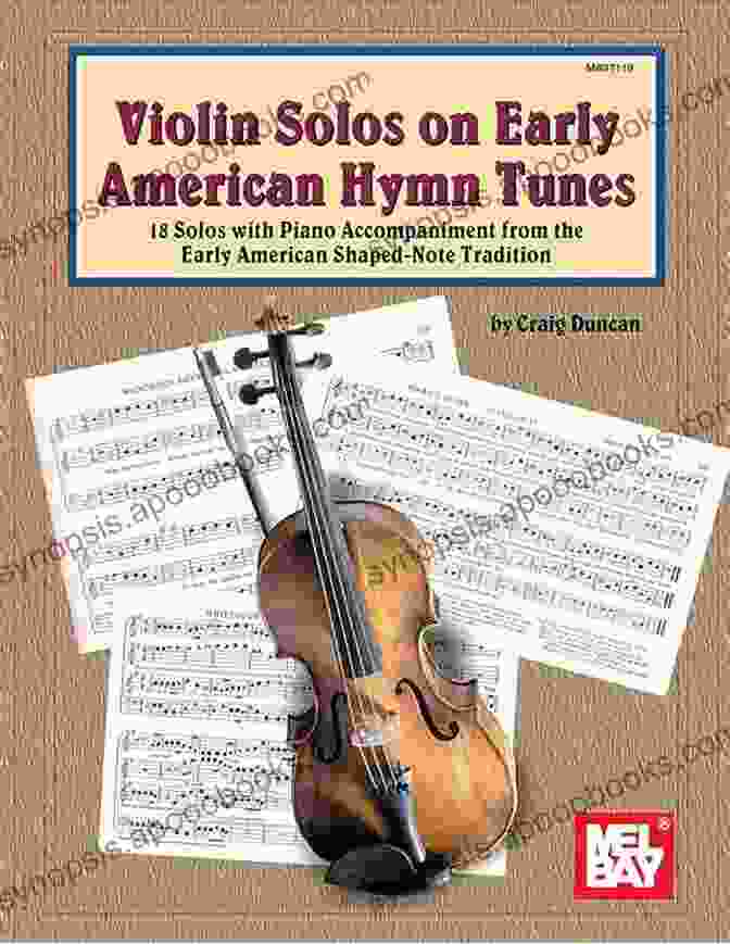 Violin Solos On Early American Hymn Tunes Book Cover Violin Solos On Early American Hymn Tunes