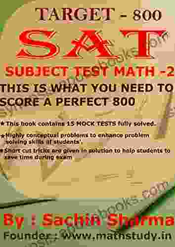 SAT Mathematics Level 2 Practice Tests (15 ) Fully Solved