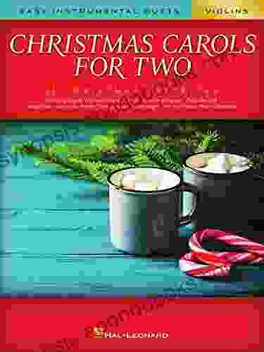 Christmas Carols for Two Violins Easy Instrumental Duets