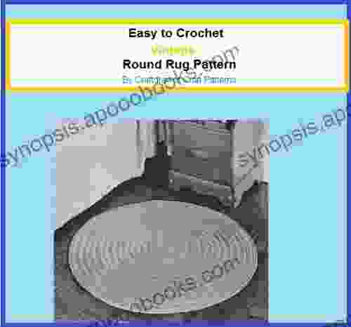 Easy To Crochet Vintage Round Rug Crochet Pattern