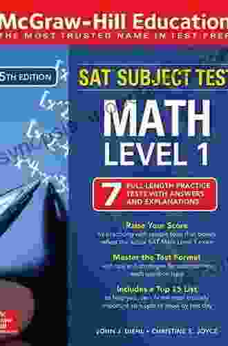 McGraw Hill Education SAT Subject Test Math Level 1 Fifth Edition